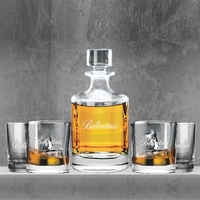 Enhance your drinking experience with this 5-pc brandy and whiskey...