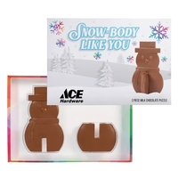 3D Puzzle Milk Chocolate Snowman... from ASI 44900 NC Custom (CI/Lanco) /...