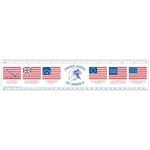 Ruler, 12" History Flags