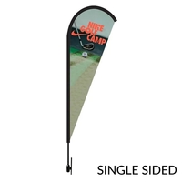 14 ft. tear drop flag kit with pole, ground stake, carry... from ASI 90807...