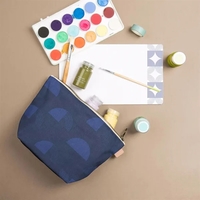 Tweedle Dum - Colored Canvas with Leather Tab