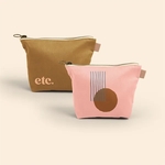 Tweedle Dee - Colored Canvas with Leather Tab