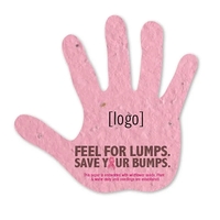 Seed Paper Shape Card, BCA Hand... from ASI 40646 Bloomin Promotions /...