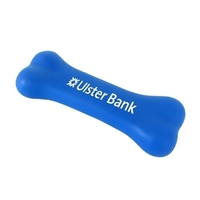 Vinyl dog bone squeak toy with a squeaker embedded and one-color... from ASI...