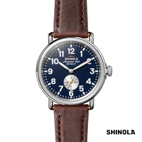 Shinola® Runwell Watch - Midnight Blue/Cattail... from ASI 84592 St Regis Group