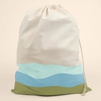 BUBBLES - NATURAL CANVAS