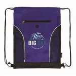 Eco-Friendly RPET Drawstring Bag with Mesh
