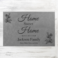 12" x 18" Leatherette Wall Decor with Sawtooth Hanger