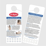 Breast Self Exam with Monthly Punch Out Shower Tags