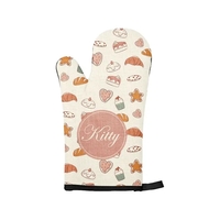 Linen Oven Mitt with Trim... from ASI 92531 Unique Custom Products / UCP