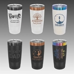 PC 20 oz. Black/Ghost Black ION-Plated Ringneck Tumbler