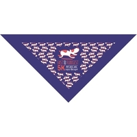 14" x 14" x 19" triangular shaped bandanna made of 100%... from ASI 44020...