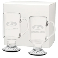 10 oz. Etched Irish Coffee Mug Gift Set