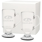 10 oz. Etched Irish Coffee Mug Gift Set