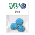 Earth Day Seed Paper Bomb Cello, 3 Pack
