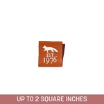 Woven Center-Fold Labels up to 2 Sq Inches