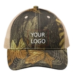 6 Panel Camo Mesh Trucker Cap