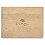 11.5" x 8.75" Maple Cutting Board with Juice Groove