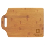 9" x 13" Bamboo Cutting Board w/ Handle