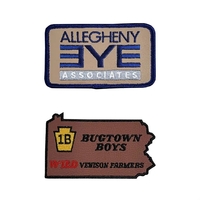 Embroidered patches with up to 75% embroidery coverage, up to nine... from...