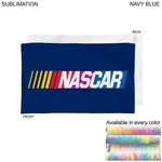 Velour Colored Towel, 12x18, Sublimated