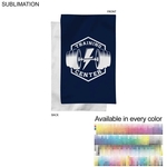 Fitness Towel in Plush and Soft Velour Terry Cotton, 12x18