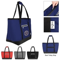 Cooler tote bag with PEVA lining and 32-can capacity.... from ASI 61125 Hit...