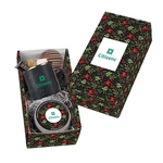 Portable Campfire S'mores, Hot Chocolate Bomb & Mug Gift Set