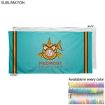 Swim Towel in Velour Cotton Blend, 24x48, Sublimated