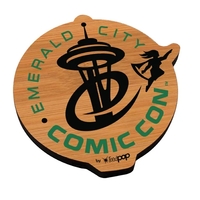 Custom Ultra Vivid Bamboo Magnets with Disc Magnet