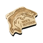 Custom Laser Etched Birch Magnets