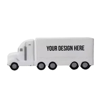 Van shape PU stress reliever with 1 color silkscreen imprint on... from ASI...