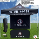 Deluxe Event Package, 10' Premium sublimated Tent Kit