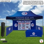 Supreme Event Package, 20' Premium Sublimated Tent Kit