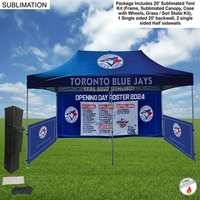 Full Tent Package 2, 20' Premium Sublimated Kit