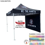 Full Back Wall for 10x10 Tent Kit, Sublimated, Single Sided