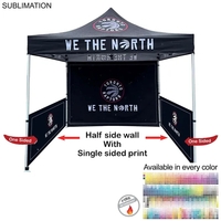 Half Side Wall for 10x10 Tent Kit, Sublimated, Single Sided