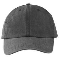 6 Panel Washed Cotton Unconstructed Cap