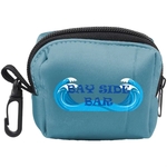 Pet Poop Waste Bag Dispenser with Metal Carabiner