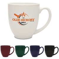 14 oz. ceramic mug with cafe-inspired styling.... from ASI 71920 Moderne...