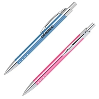 Kelvin-I Metal Pen with Anodized Barrel and Elegant Chrome Dotted Grip......