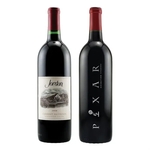 Etched Jordan Cabernet Alexander Valley Red Wine Bottle