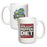 15 oz. giant white mug made of ceramic with full-color sublimation.... from...