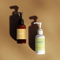 4 OZ WASH WITH PUMP CAP - 4CP LABEL