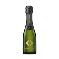 Etched Mini Nicolas Feuillatte Brut Champagne Bottle