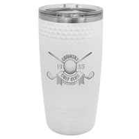 Laser-engraved insulated golf themed 20 oz. tumbler.... from ASI 45795...