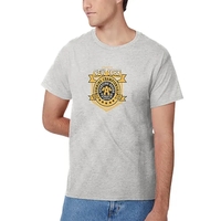 Unisex t-shirt (6.1 oz.) made from 100% cotton, with self-fabric neck... from...