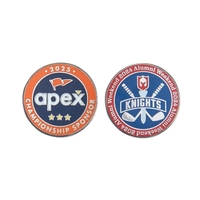 Custom Golf Ball Markers crafted from durable metal with PMS matched... from...