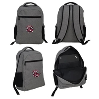 15.6 inch Laptop Backpack in Premium Melange Light Grey.... from ASI 99030...