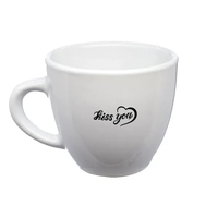 2 oz. traditional style ceramic 'Love is All' espresso mug.... from ASI 39552...